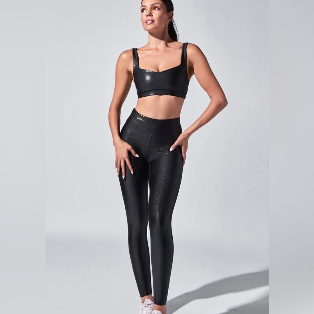Heroine Sport Marvel Black Leggings Mediumm
